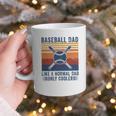 Baseball Dad Like A Normal Dad Only Cooler Premium Graphic Print Coffee Mug