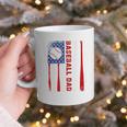 Baseball Dad USA American Flag Father's Day 4th Of July Premium Graphic Print Coffee Mug