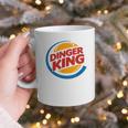 Baseball Dinger King Logo For Home Run Players And Fan Graphic Print Coffee Mug Baseball Dinger King Logo For Home Run Players And Fan Graphic Print Coffee Mug