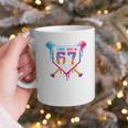 Baseball Drip I Was 6 Now I'm 7 67 Meme 7th Birthday Graphic Print Coffee Mug Baseball Drip I Was 6 Now I'm 7 67 Meme 7th Birthday Graphic Print Coffee Mug
