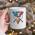 Baseball Ice Cream Drip 67 Six Seven Gen Alpha Slang Meme Graphic Print Coffee Mug