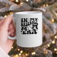 In My Baseball Mom Era Retro Groovy Sports Parent Graphic Print Coffee Mug