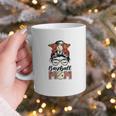 Baseball Mom Game Day Messy Bun Leopard Mother's Day Graphic Print Coffee Mug Baseball Mom Game Day Messy Bun Leopard Mother's Day Graphic Print Coffee Mug