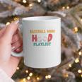 I Am A Baseball Mom With A Hood Playlist Premium Graphic Print Coffee Mug