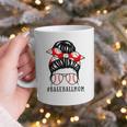 Baseball Mom Leopard Messy Bun Game Day Graphic Print Coffee Mug Baseball Mom Leopard Messy Bun Game Day Graphic Print Coffee Mug