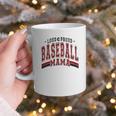 Baseball Mom Baseball Mama Mother's Day Red Loud Proud Graphic Print Coffee Mug