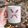 Baseball Mom Red Graphic Print Coffee Mug Baseball Mom Red Graphic Print Coffee Mug