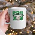 Baseball Mom Sports Green Graphic Print Coffee Mug