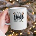 Best Dad Ever Father's Day Sports Papa Baseball Daddy Graphic Print Coffee Mug