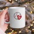 Bleached Custom Baseball Mom Number 7 Heart For Mom Graphic Print Coffee Mug Bleached Custom Baseball Mom Number 7 Heart For Mom Graphic Print Coffee Mug