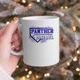 Blue Panther Baseball Home Plate Game Day Mascot Panther Graphic Print Coffee Mug Blue Panther Baseball Home Plate Game Day Mascot Panther Graphic Print Coffee Mug