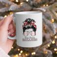 Busy Raising Ballers Messy Bun Funny Baseball Mom Graphic Print Coffee Mug Busy Raising Ballers Messy Bun Funny Baseball Mom Graphic Print Coffee Mug
