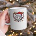 Christmas Baseball Santa Hat For Baseball Players Fans Graphic Print Coffee Mug Christmas Baseball Santa Hat For Baseball Players Fans Graphic Print Coffee Mug