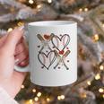 Coquette Bow XOXO Baseball Lover Heart Valentine Game Day Graphic Print Coffee Mug Coquette Bow XOXO Baseball Lover Heart Valentine Game Day Graphic Print Coffee Mug