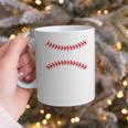 Cute Baseball Mom Laces Little League Women's Mother's Day Graphic Print Coffee Mug Cute Baseball Mom Laces Little League Women's Mother's Day Graphic Print Coffee Mug