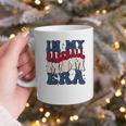 Groovy In My Baseball Mom Era Baseball Mama Mother's Day Graphic Print Coffee Mug