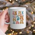 Groovy In My Baseball Mom Era Softball Game Day Graphic Print Coffee Mug