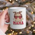 Heart Glasses Baseball Mama Baseball Mom Mother's Day Graphic Print Coffee Mug