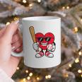 Heart Playing Baseball Valentines Day Graphic Print Coffee Mug Heart Playing Baseball Valentines Day Graphic Print Coffee Mug