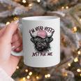 I'm Head Heffa Just Ask Me Bossy Highland Cow Baseball Cap Graphic Print Coffee Mug I'm Head Heffa Just Ask Me Bossy Highland Cow Baseball Cap Graphic Print Coffee Mug