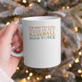I'm Not Yelling This Is My Baseball Mom Voice Baseball Mom Graphic Print Coffee Mug I'm Not Yelling This Is My Baseball Mom Voice Baseball Mom Graphic Print Coffee Mug