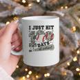I Just Hit 100 Days Of School Camo Baseball 100 Days Smarter Graphic Print Coffee Mug