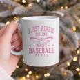 I Just Really Dislike Baseball Pants Baseball Mom Mama Graphic Print Coffee Mug