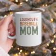 Loudmouth Baseball Mom Sports Cute Text Premium Graphic Print Coffee Mug
