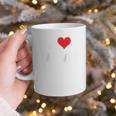 I Love Mamie Heart Grandma Grandmother Grandparent Raglan Baseball Tee Graphic Print Coffee Mug