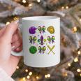 Mardi Gras Baseball Coquette Bow Fat Tuesday Parade Girls Graphic Print Coffee Mug Mardi Gras Baseball Coquette Bow Fat Tuesday Parade Girls Graphic Print Coffee Mug