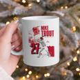 Mike Trout Los Angeles A MLB Baseball Players MLBMTR304N Graphic Print Coffee Mug Mike Trout Los Angeles A MLB Baseball Players MLBMTR304N Graphic Print Coffee Mug