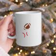 Mom Of Ballers USA Flag Football Baseball Mom Graphic Print Coffee Mug