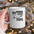 Moms Against White Baseball Pants Funny Baseball Mom Graphic Print Coffee Mug Moms Against White Baseball Pants Funny Baseball Mom Graphic Print Coffee Mug