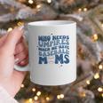 Who Needs Umpires When We Have Baseball Moms Groovy Retro Graphic Print Coffee Mug