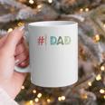 Number One Baseball Dad Father's Day Baseball Player Dad Premium Graphic Print Coffee Mug