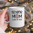 Proud Senior Baseball Mom Senior 2024 Class Leopard Game Day Graphic Print Coffee Mug