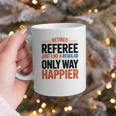 Retired Basketball Referee For Baseball Refs Graphic Print Coffee Mug Retired Basketball Referee For Baseball Refs Graphic Print Coffee Mug