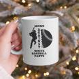 Retro Moms Against Baseball Pants Baseball Mom Graphic Print Coffee Mug