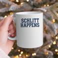 Schlitt Happens NY Bronx I Heart Baseball Apparel Graphic Print Coffee Mug