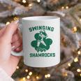 Shamrock Baseball Dad St Patricks Irish Ireland St Paddys Graphic Print Coffee Mug