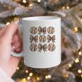 Soccer Bow Game Day Baseball Coquette Bow Women Girls Graphic Print Coffee Mug