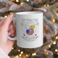 Softball Dad Like A Baseball Dad 4th Of July USA Retro Flag Premium Graphic Print Coffee Mug Softball Dad Like A Baseball Dad 4th Of July USA Retro Flag Premium Graphic Print Coffee Mug
