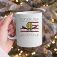 Softball Dad Like a Baseball Dad But Bigger Balls Father Day Premium Graphic Print Coffee Mug