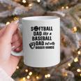 Softball Dad Like a Baseball Dad Only With Bigger Hands Graphic Print Coffee Mug Softball Dad Like a Baseball Dad Only With Bigger Hands Graphic Print Coffee Mug