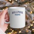 Spring 2024 Season Cute Baseball Mom Ballpark Mama Graphic Print Coffee Mug