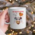Valentines Day Boys Men Hearts Gaming Football Baseball Love Premium Tri-Blend Graphic Print Coffee Mug