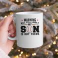 Warning Will Yell Loudly My Son Baseball Mom Graphic Print Coffee Mug Warning Will Yell Loudly My Son Baseball Mom Graphic Print Coffee Mug