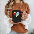 Autism Baseball Heart Autism Puzzle Baseball Mom Graphic Print Coffee Mug Autism Baseball Heart Autism Puzzle Baseball Mom Graphic Print Coffee Mug