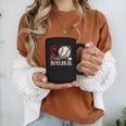 Baseball Nona Family Matching Cute Baseball Lover Graphic Print Coffee Mug