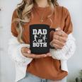 Dad Of Both Gymnastics Baseball Dad Graphic Print Coffee Mug